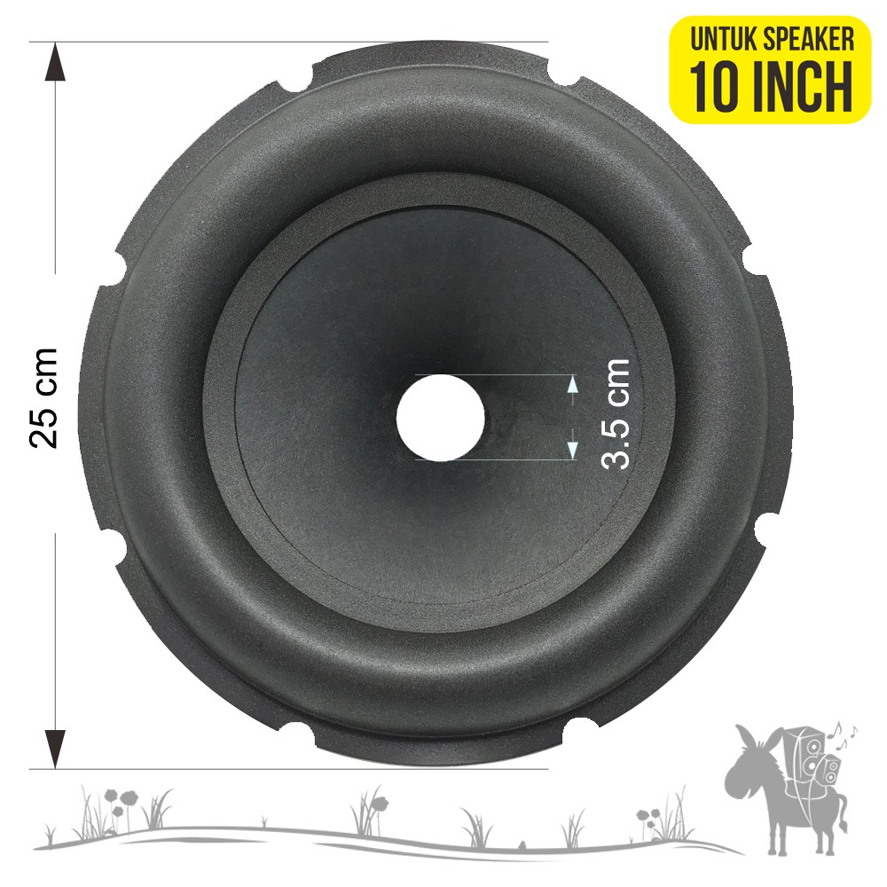Daun Speaker 10 Inch Subwoofer