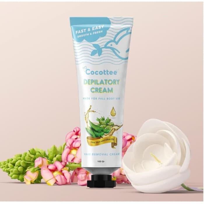 COCOTTE DEPILATORY CREAM ALOEVERA/ PERONTOK BULU AREA ORIGINAL