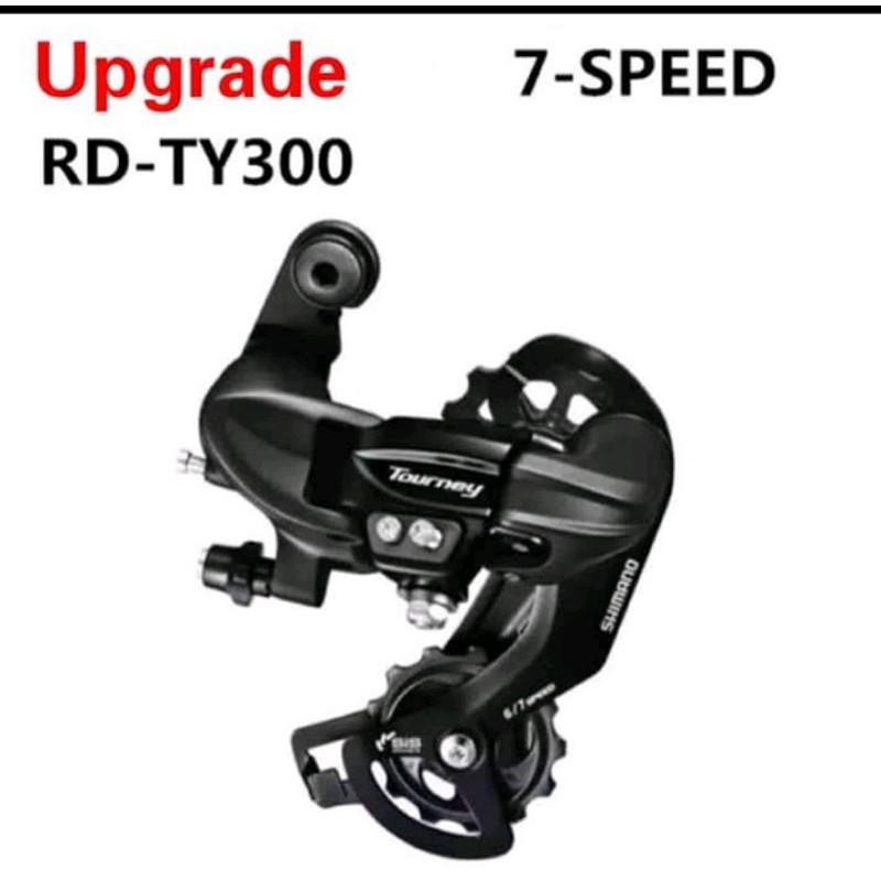 RD Shimano turney TY300 6/7 speed original untuk mtb