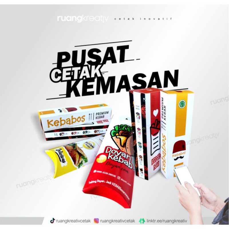 

Kemasan Kebab Custom