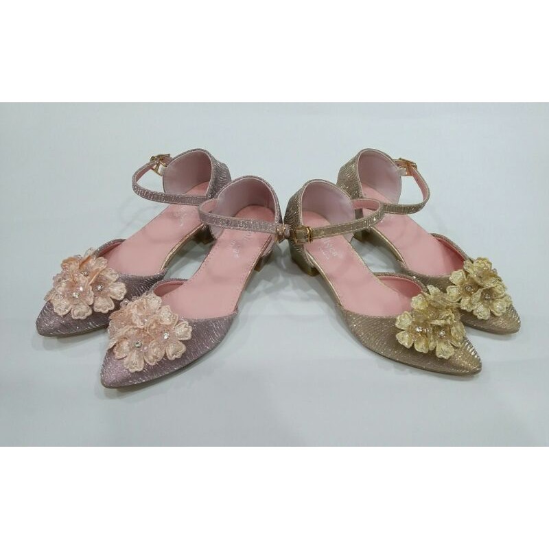 sepatu sandal pesta anak perempuan mollyca