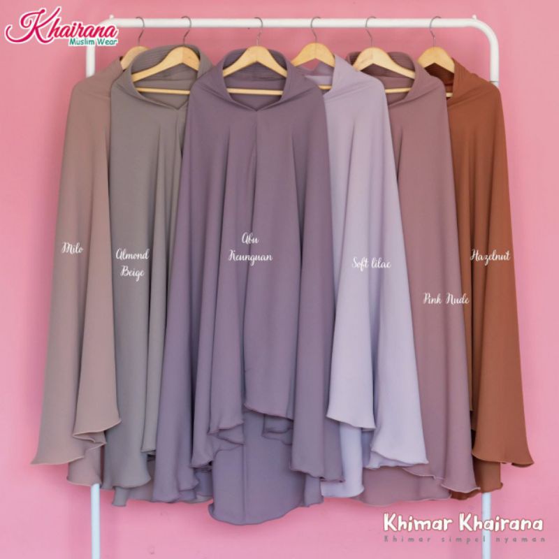KHIMAR KHAIRANA PED REGULER | KHIMAR HIJAB DEWASA | KHIMAR MURAH HIJAB MURAH JILBAB MURAH