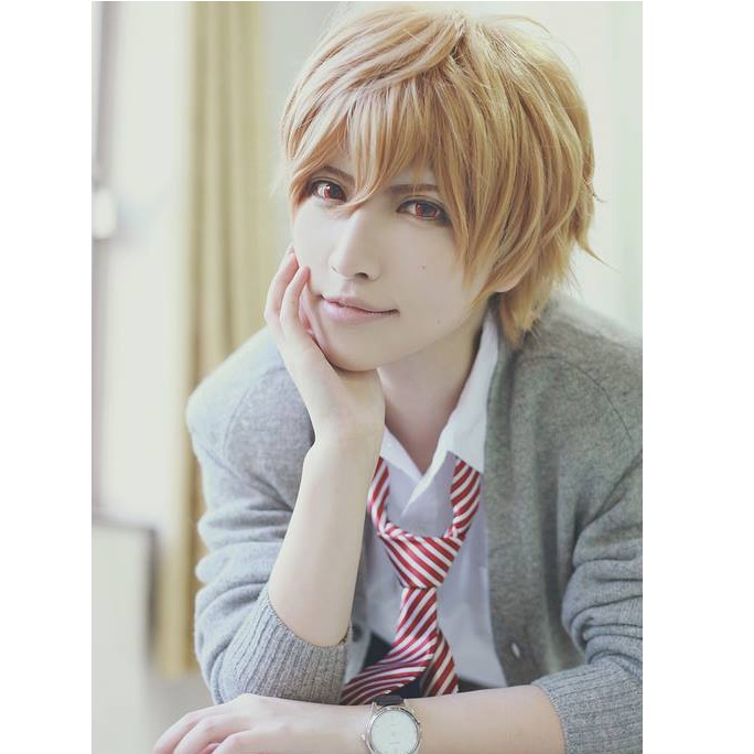 Costume Halloween Kostum Pesta WIG RSW OOKAMI SHOUJO TO KURO OUJI KYOUYA SATA