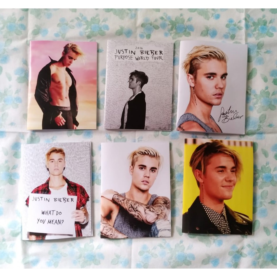 

Buku tulis Justin Bieber (6pcs)