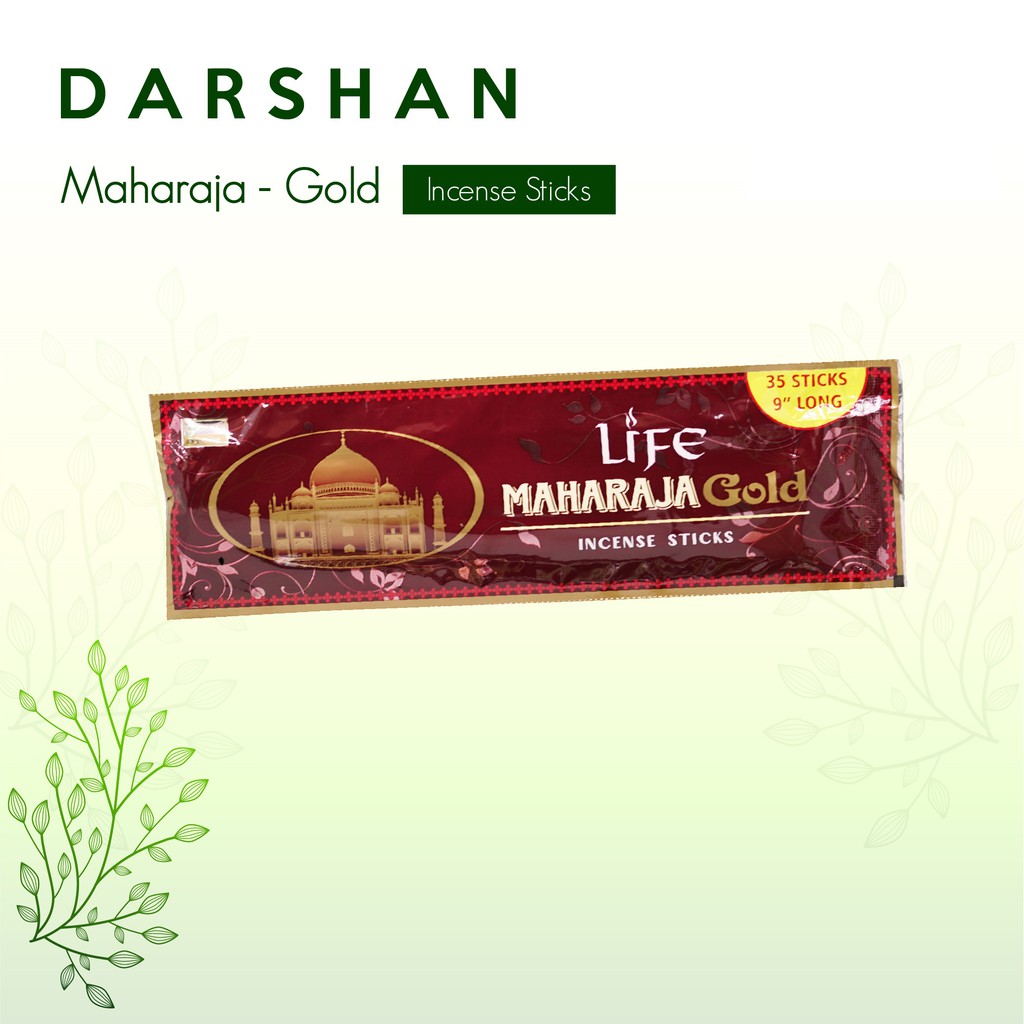 Dupa India Aromaterapi Darshan Life Maharaja Gold 1 pouch