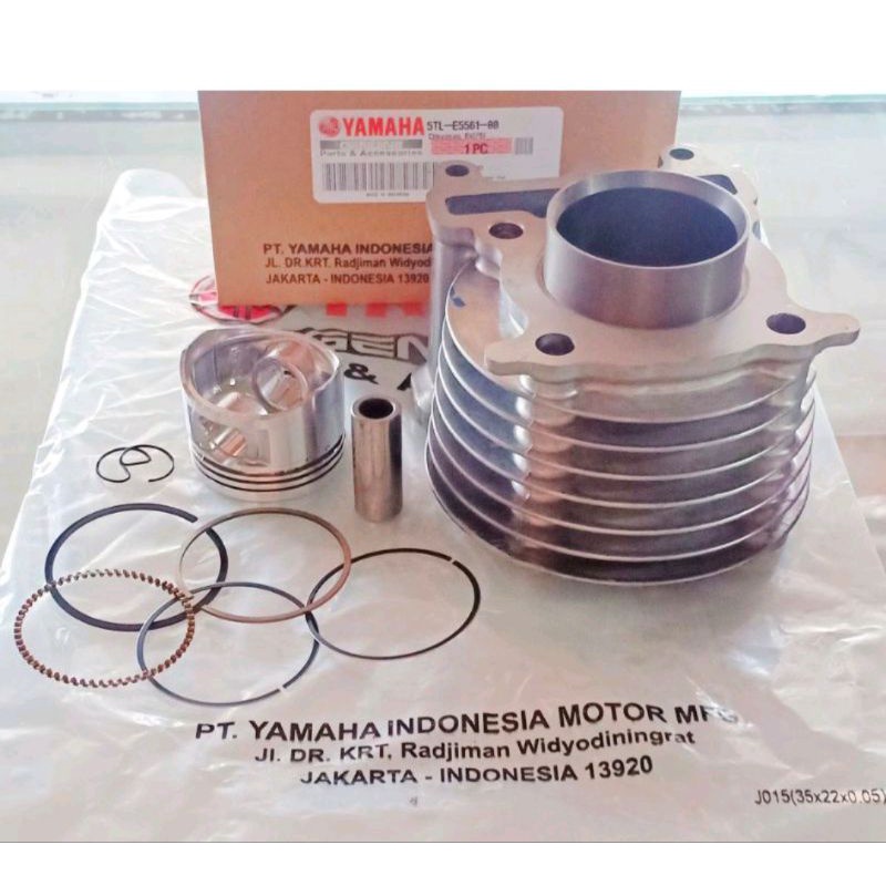 BLOK SEHER MIO SET KOMPLIT RING PISTON SEHER SET MIO - MIO SPORTY-MIO SOUL KARBU-MIO KARBU-FINO KARB