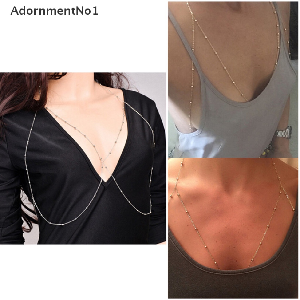 (AdornmentNo1) Kalung Rantai Badan / Perut / Dada Untuk Wanita