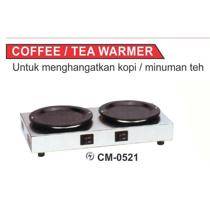 GETRA Penghangat Kopi / Tea CM 0521 - Coffee Warmer