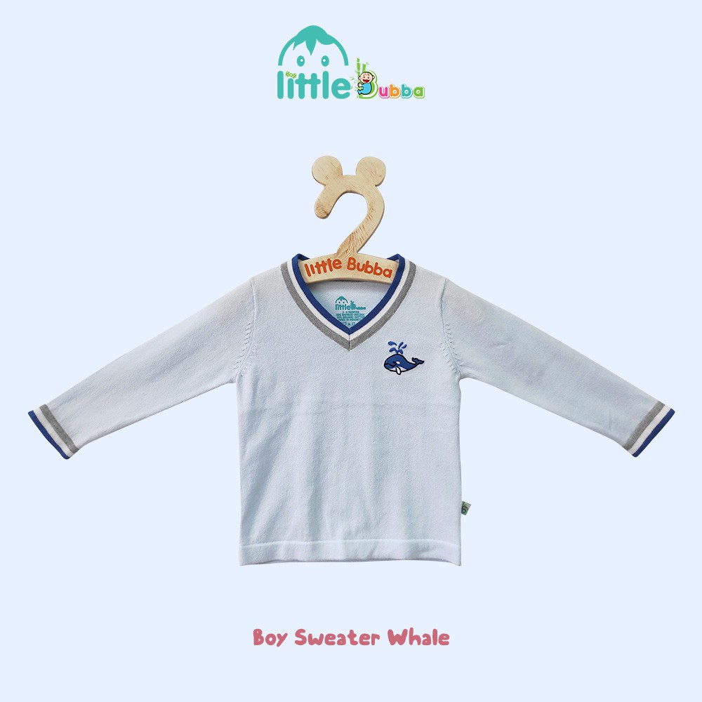 Little Bubba Boy Sweater Whale - Sweater bayi