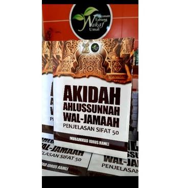 ✷Bestseller➵ Akidah Ahlussunnah Wal-Jamaah (Penjelasan Sifat 50) New Cover Y ✷