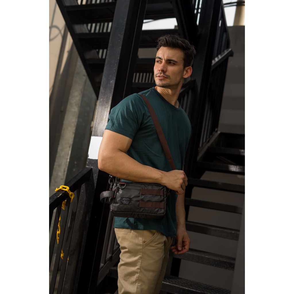(BISA COD) Waistbag 3in1 Waterproof/ Tas Pinggang Anti Air bisa Clutch Hand Bag Original