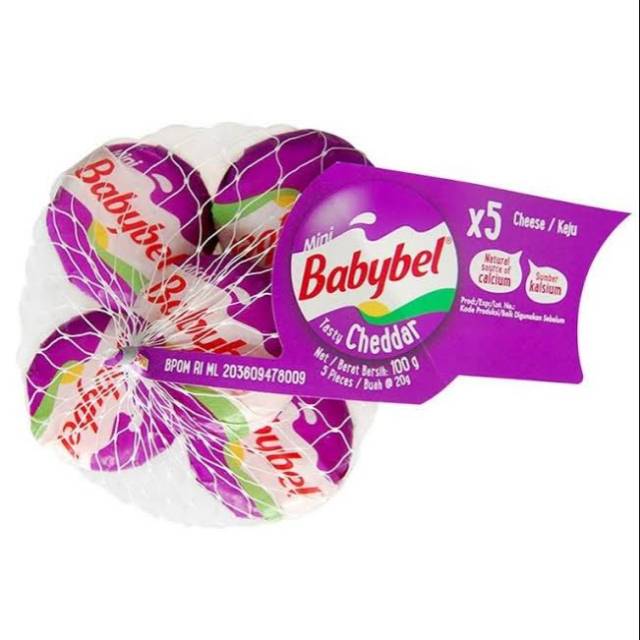 

BABYBEL Cheddar 100gr - Keju Cheddar (5pcs)