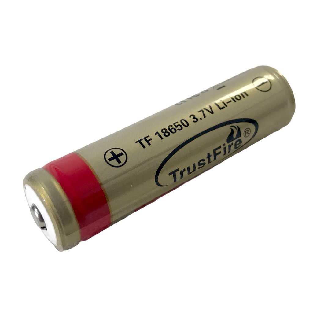 Baterai Li-ion 18650 6000mAh 3.7V Button Top Trustfire Ultrafire ORIGINAL ASLI