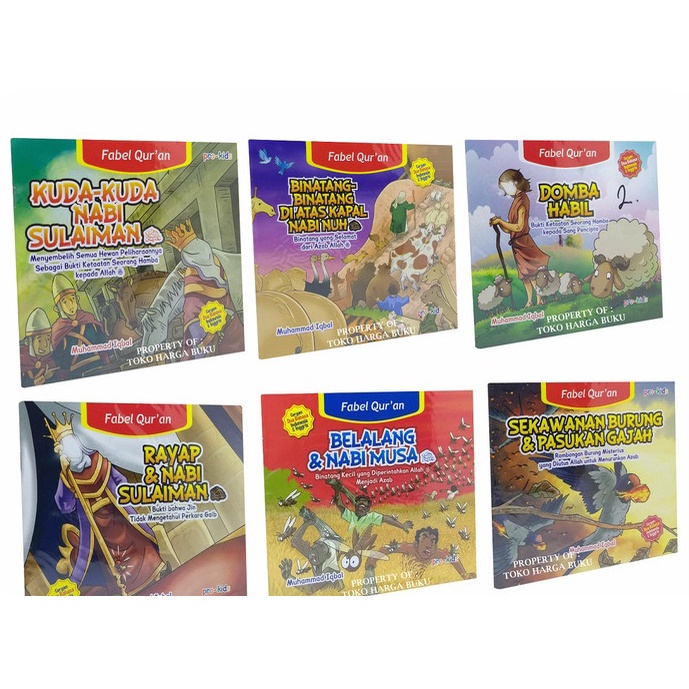 

Fabel Quran SERI 2 (isi 6 Buku). PRO U MEDIA