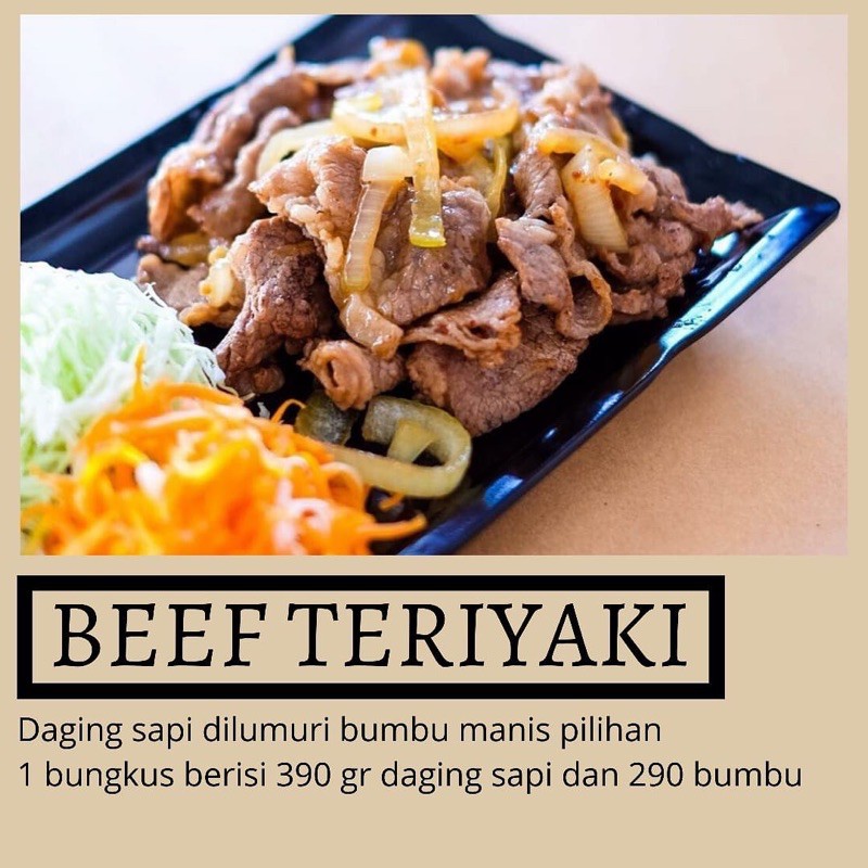 

Frozen Beef Teriyaki