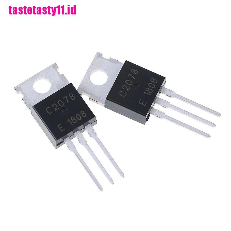 【TTID】5Pcs RF/VHF/UHF transistor TO-220 2SC2078 C2078