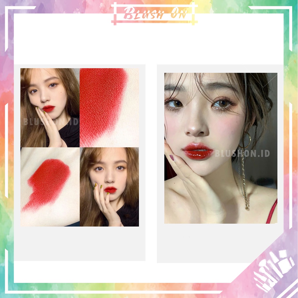 LAMEILA Lipstick Lip Glaze Lipstik Pelembab Tahan Lama Lip Gloss Velvet Lip Tint Pewarna Bibir Cair 1021