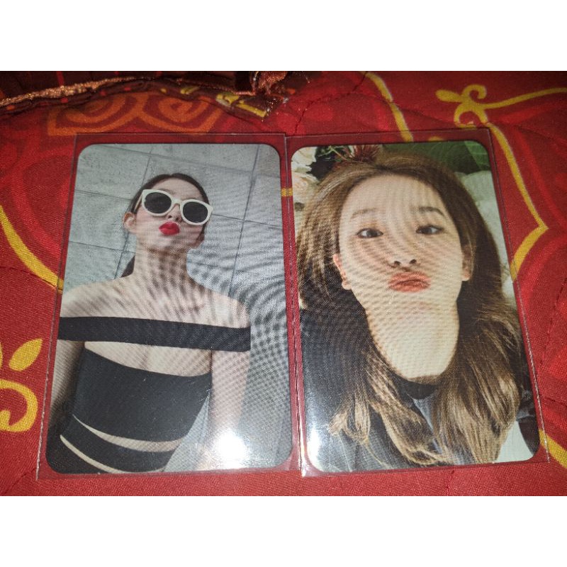 Seulgi Irene Monster Album Only Photocard
