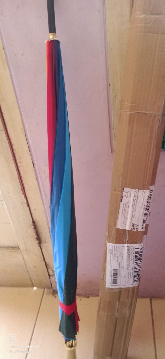 Payung Golf Pelangi Rainbow Jumbo Umbrella