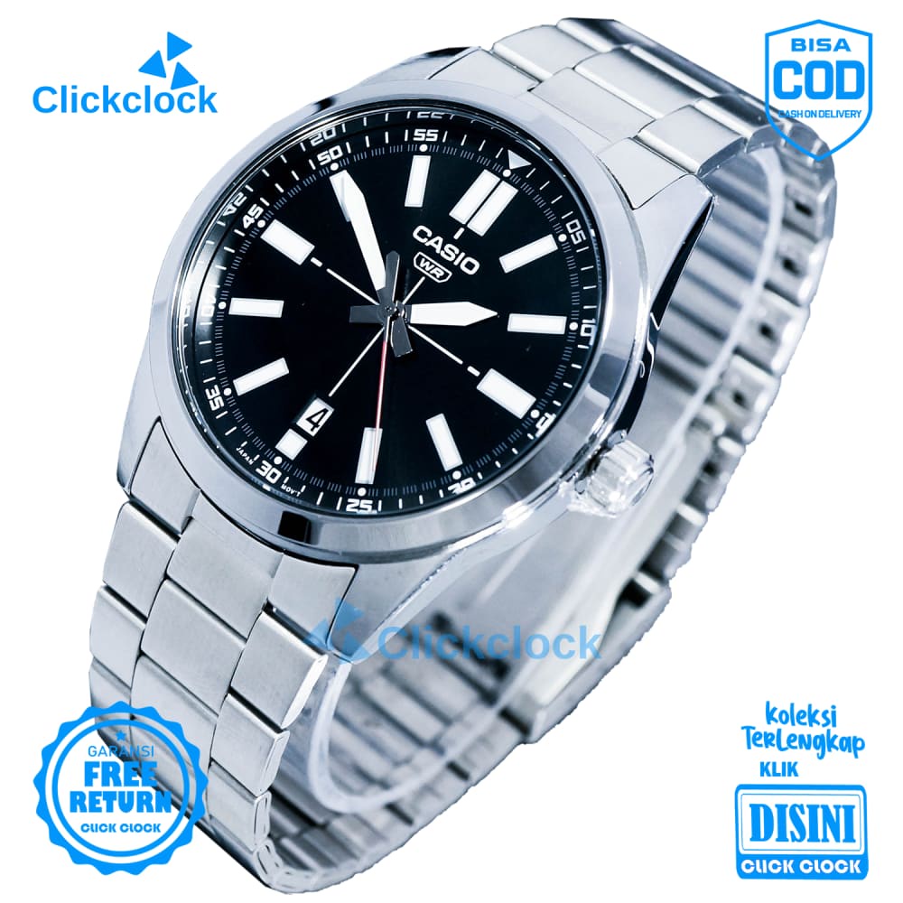 Jam Tangan Analog Pria Formal Stainless bestquality Casio MTP-VD02D-2EUDF Fashion Murah