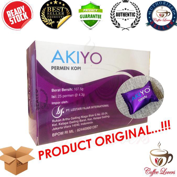 

Promo AKIYO CANDY PERMEN KOPI STAMINA TERBATAS