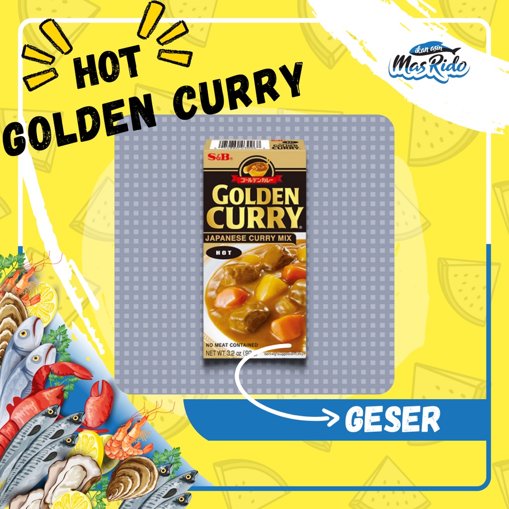 

Golden Curry Sauce S&B Bumbu Kari Jepang Mix Hot Harga Termurah