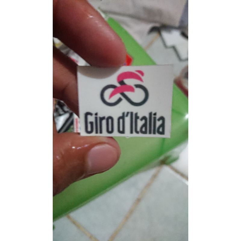 

Sticker-Stiker-Decal-Tempelan-Logo Sepeda Giro d'italia-Giro d Italia