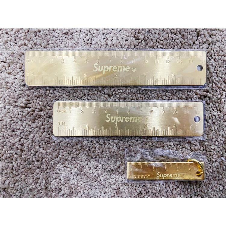 

Supreme hain Pendant Can Be Customized Logo Name Number Anti-Lost Measurement Learning Metal Ruler