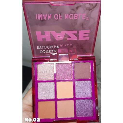 PROMO HOT!!! EYESHADOW 9WARNA VERSI HAZE DARI IMAN OF NOBLE