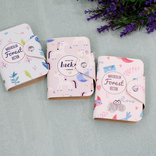 

✷ Dompet Kartu Wonderful Forest 20 Slot - Animal Lucky ☇