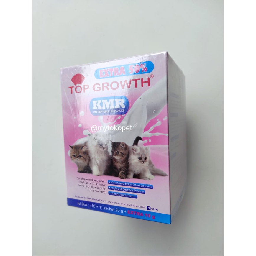 Susu Kucing TOP GROWTH KMR 30gr