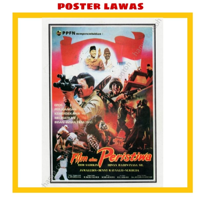 poster film lawas detik-detik proklamasi