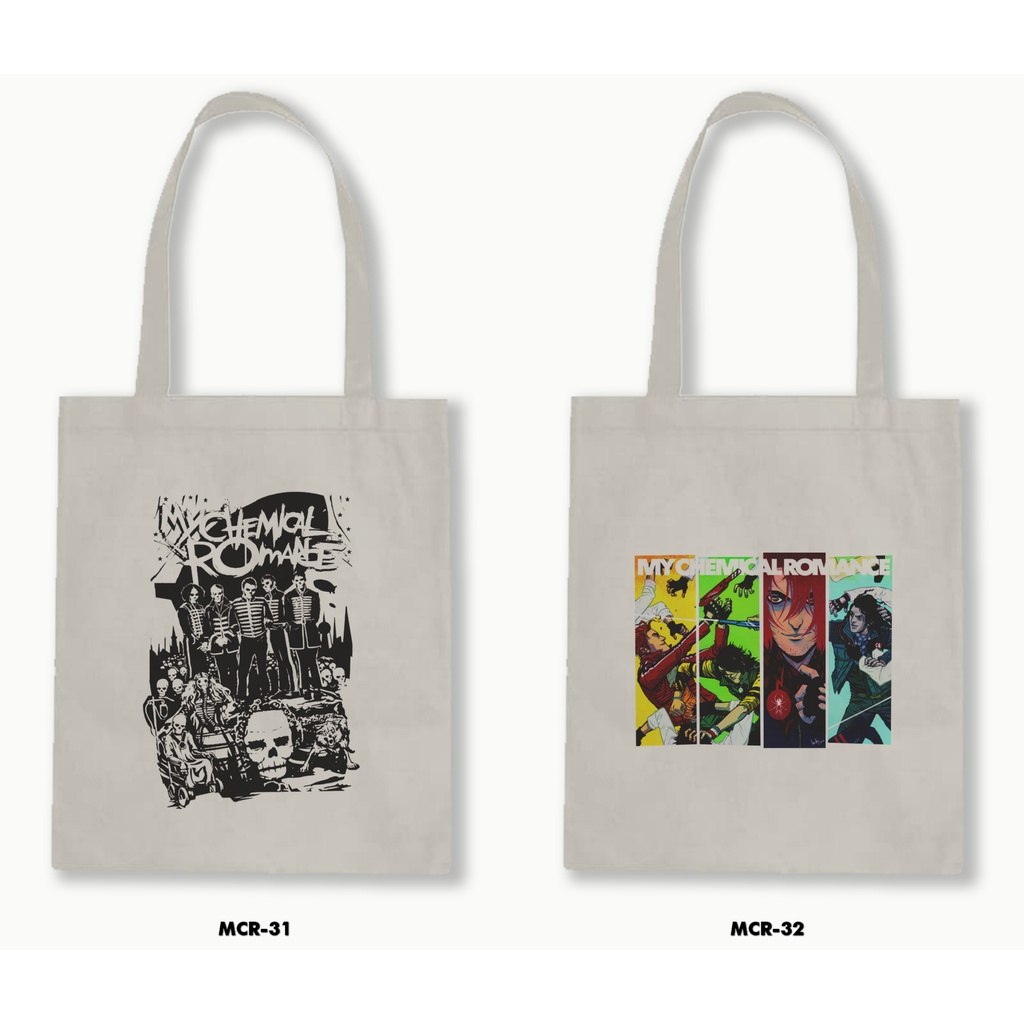 TOTE BAG BLACU - MY CHEMICAL ROMANCE 03