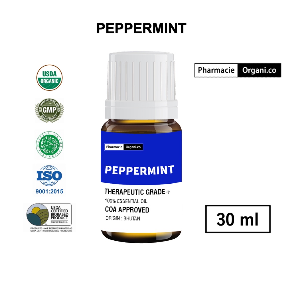 Peppermint Essential Oil By Pharmacie Organico