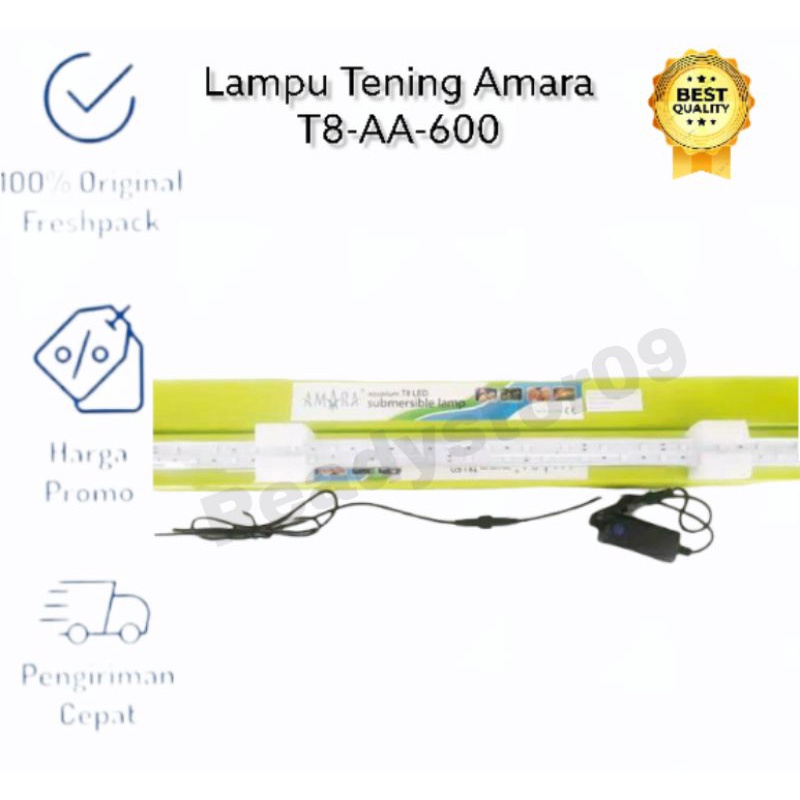 lampu tanning / lampu tening  arwana dan louhan lohan amara t8 aa600 60 cm