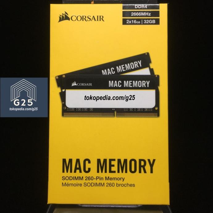 Mac Memory Imac 5K 2020 32Gb Kit Ddr4 2666Mhz Pc4-21333 Corsair Ram