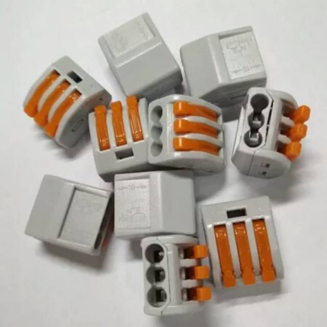 Socket Penghubung Kabel 3 pin