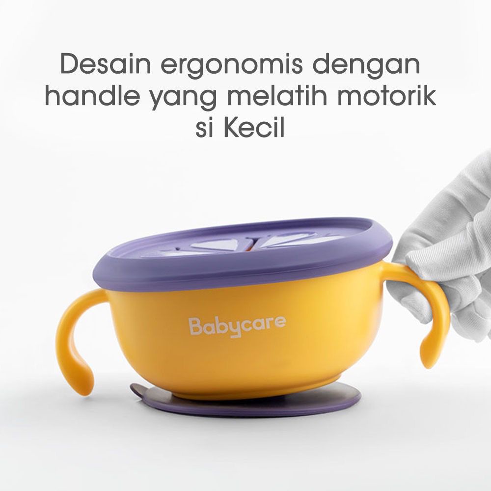 Babycare Baby 3in1 Snack Bowl - Perlengkapan Makan Anak