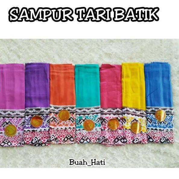 Selendang tari batik anak untuk SD sampai SMP-5