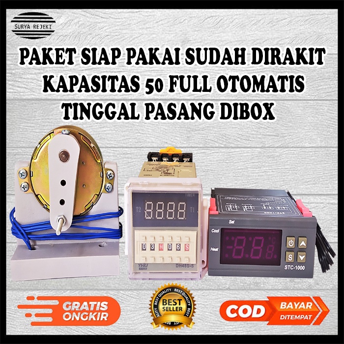 paket mesin tetas telur full otomatis / Mesin penetas telur otomatis sistem rak geser penetas telur 