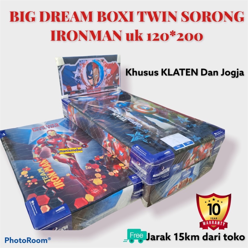 BIGDREAM TWIN/ BIGDREAM SORONG/SPRINGBED ANAK/ SPRING BED ANAK/ SPRINGBED SORONG/ SPRINGBED ANAK MUR