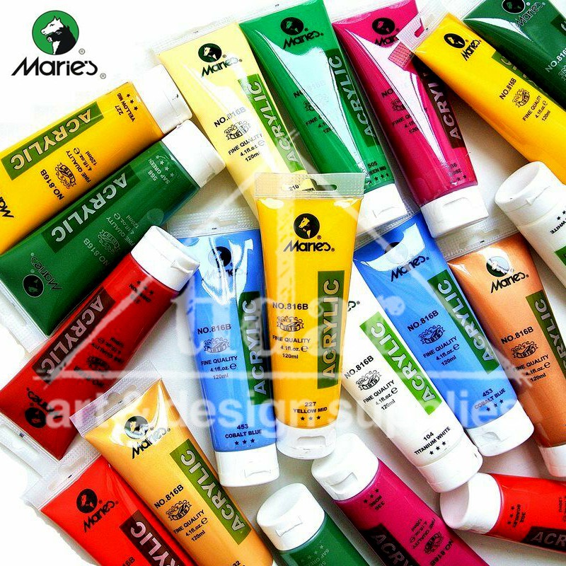

Maries Acrylic Colour Paint 75 ml / Cat Akrilik Maries