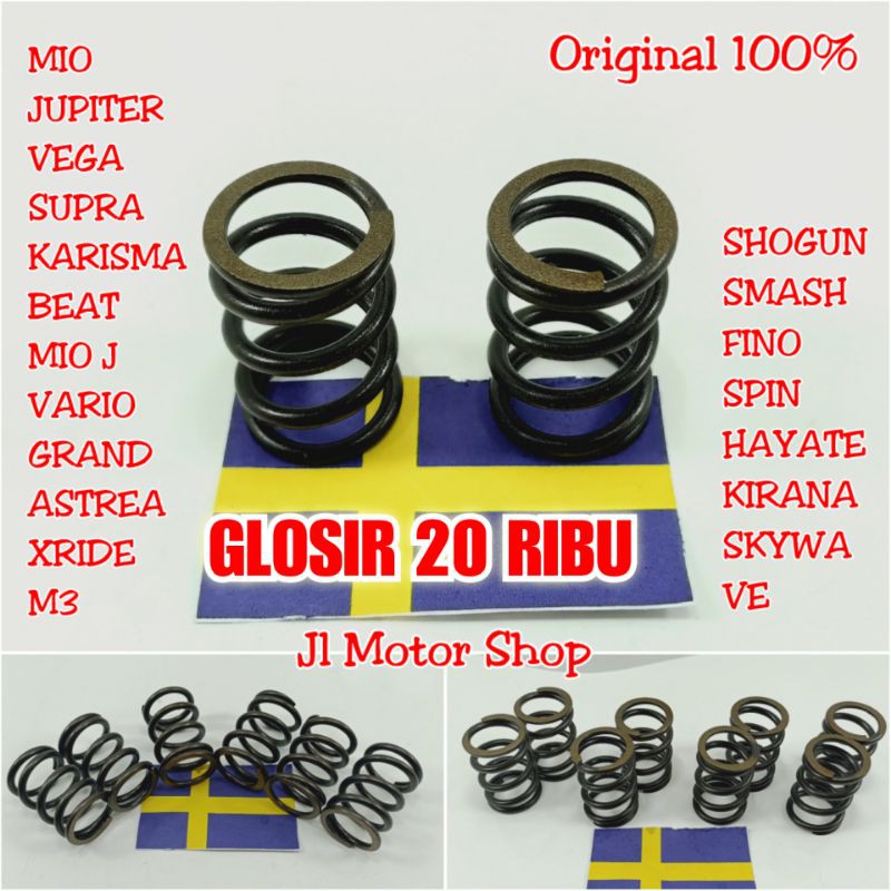 Pir Per Klep Swedia Original Mio Jupiter Z Vega  Supra Grand Karisma Beat Shogun Nuovo Fino Original