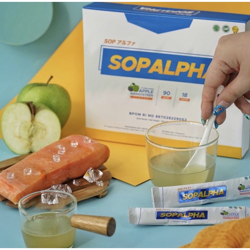 

SOPALPHA 1 box isi 18 sachet