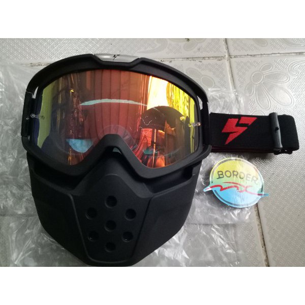 DSA                   Goggle Mask LY 100 Black .