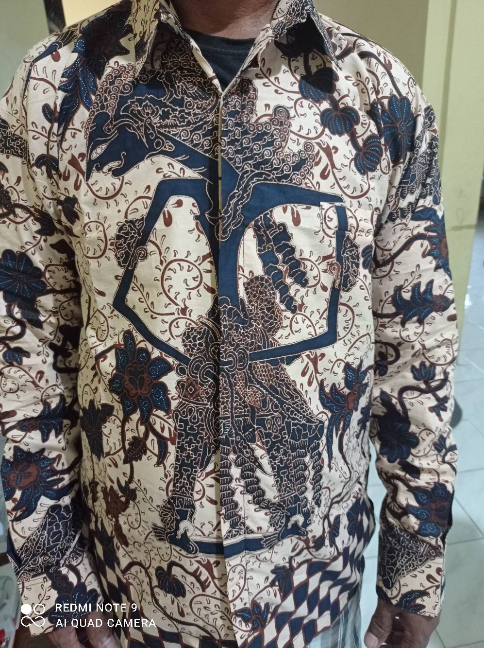 Harjunososro Mocca Kemeja Batik Pria Panjang Full Furing By Dewo