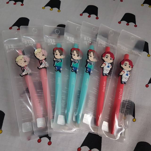 

WTS BTS POP-UP HOUSE STORE : CHIBI GEL PEN JUNGKOOK, JIMIN DAN TAEHYUNG