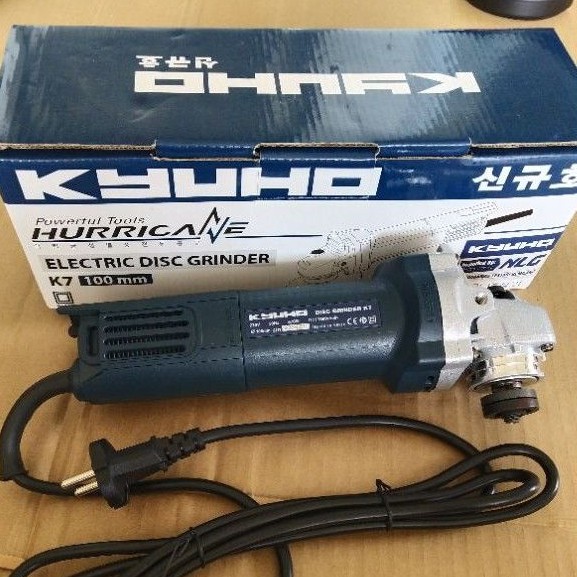 Mesin gerinda tangan kyuho K7/Angle grinder 4" Kyuho K7