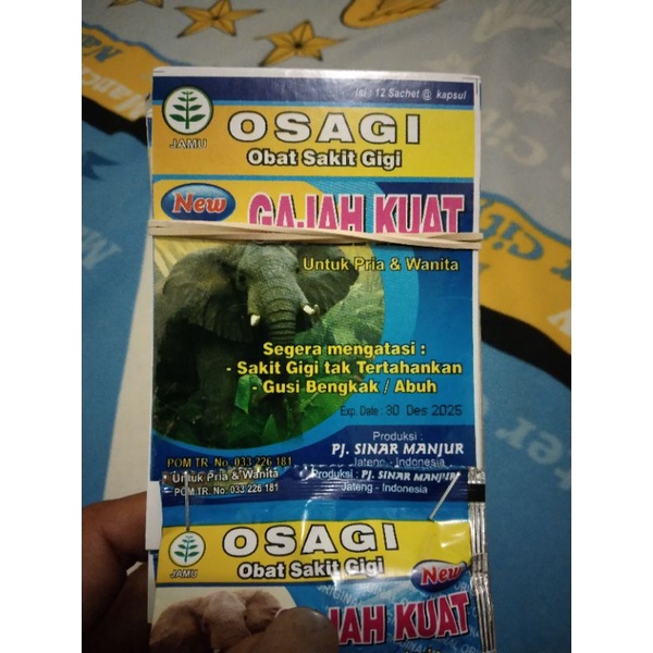 COD OBAT SAKIT GIGI/GAJAH KUAT