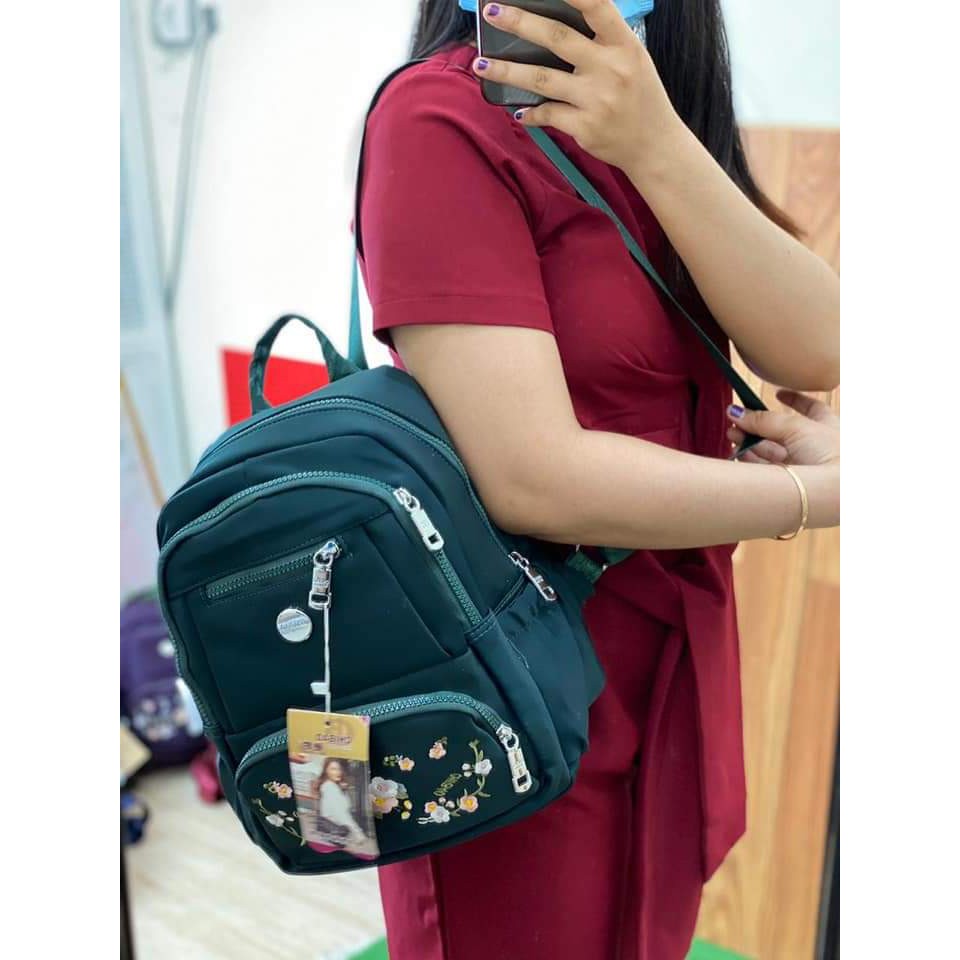 Tas Ransel Chibao 0804s-11 Motif Bunga TERBARU size 32x25x11 cm. CHIBAO RANSEL MOTIF BUNGA BISA COD!